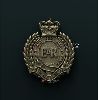 ROYAL NEW ZEALAND ENGINEERS 3D STL 3DWave